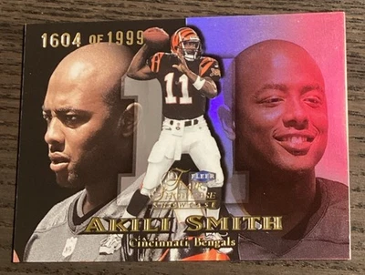 1999 Flair Showcase /1999 Akili Smith #189 Rookie RC Cincinnati Bengals! - Image 1 of 2