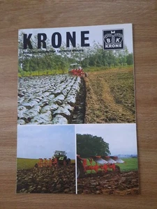 Prospekt Krone Baukasten Volldrehpflüge Typenreihe Mustang 5/1982 6 SEITEN - Bild 1 von 3