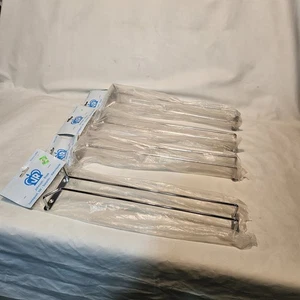 Lote de 4 soportes para colgar copa de vino Johnson Rose 16" acero inoxidable cromado - Imagen 1 de 10