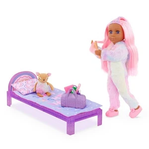 Glitter Girls 14" Doll with Bed Rafa & GG Bedtime Playset - Picture 1 of 6