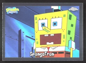 2025 Topps Chrome Sponge Bob SpongeTron #39 - Picture 1 of 2