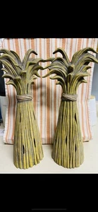 Ceramic 2 Fodder Shock , Corn Stalk ,15 Inch - Picture 1 of 2