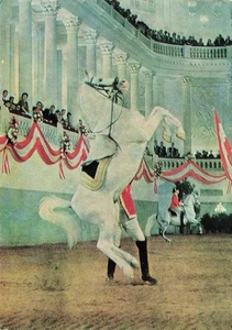 Vienna Austria Spanish Riding School Vintage Postcard - Picture 1 of 2