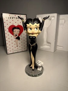 Betty Boop 6781 RARO Diamante Betty Animación Coleccionable Estatua En Caja 23 cm - Imagen 1 de 20