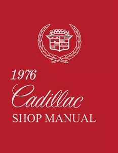 1976 Cadillac Shop Manual - Foto 1 di 4