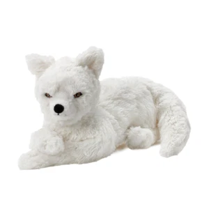 Ikea White Fox Stuffed Animal Doll Toy Children White Soft 23" Gift - Picture 1 of 5