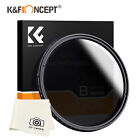 K&F Concept Filter Neutraldichte ND 2-400 49/52/55/58/62/67/77/82 mm Fader DSLR