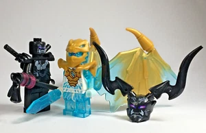 Lego Zane Ninja Golden Dragon Limited edition ninjago + Oni Mask Black 5 - Imagen 1 de 7