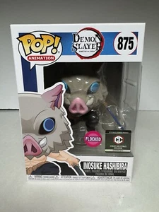Funko Pop! - INOSUKE HASHIBIRA (Flocked) - Demon Slayer - CC - 875 - Picture 1 of 6