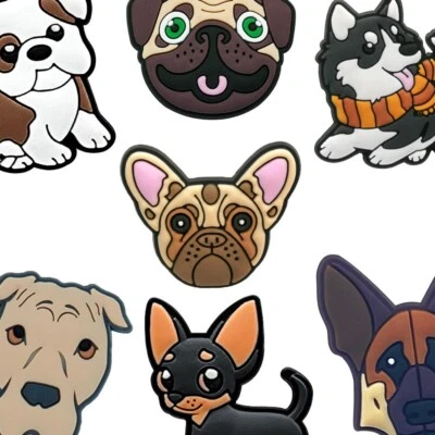 ONLINE CHARMS Hunderasse Jibbitz Krokusschuh Charms