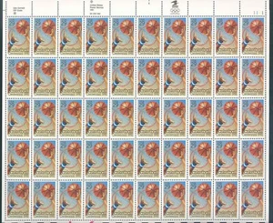 Scott #2560, Basketball Full Sheet of Fifty 29¢ Commemorative Stamps MNH PERFECT - Picture 1 of 1