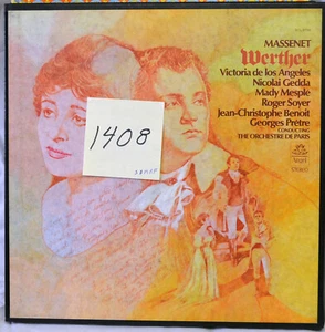 Massenet: WERTHER De Los Angeles Gedda Mesple 3-LP Box with booklet  NM - Picture 1 of 1