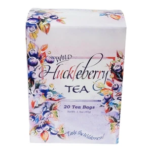 Huckleberry Haven Wild Huckleberry Tea (20 Teabags) - Picture 1 of 12