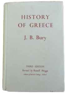 HISTORY OF GREECE J B BURY Third Edition 1959 Hard Cover Dust Jacket BOOK - Picture 1 of 9