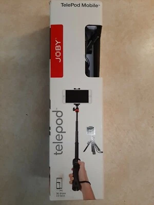 Joby TelePod Mobile Selfie Stick Handle Tripod Stand JB01720-BWW E3B2 - Image 1 of 3