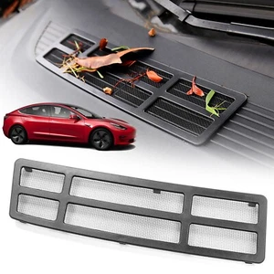 Air Flow Intake Vent Grille Protection Inlet Cover Leaf Guard for Tesla Model 3  - Imagen 1 de 9