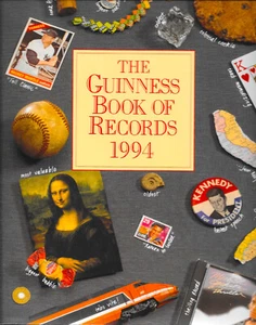 THE GUINNESS BOOK OF WORLD RECORDS 1994 - Hardcover, New! - Picture 1 of 2