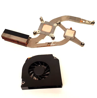 Heat Sink & 3 Pin 75mm Fan for Dell Latitude D830 Laptop🔥 - Image 1 of 4