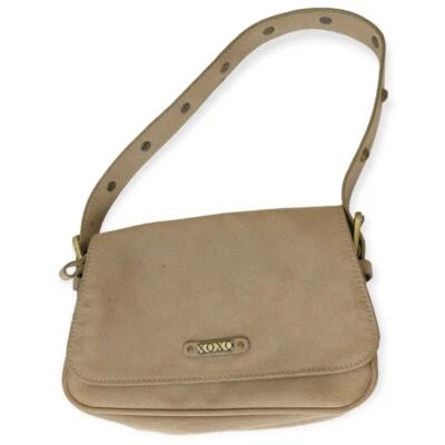 Mini Bolso de Hombro Xoxo Y2K Bronceado Cartera con Tachuelas  Foto 1 de 4