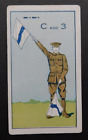 1914 - Signalling - Semaphore & Morse Sniders & Abrahams Cigarette Card C & 3