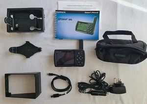 Garmin gps map 495 Aviation GPS with all accessories and mounts - Picture 1 of 1