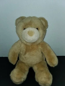 Build A Bear Workshop Plüsch Teddybär Stofftier braun hellbraun sitzend 14 - Bild 1 von 7