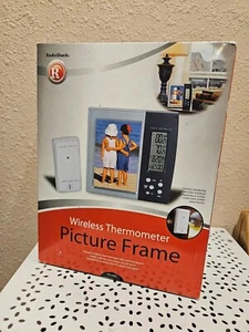 RADIO SHACK WIRELESS THERMOMETER & PICTURE FRAME 63-1093 - Picture 1 of 4