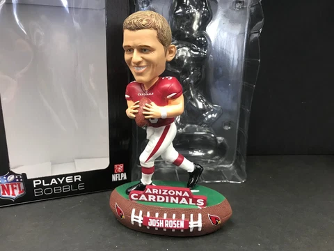 Josh Rosen 2018 Arizona Cardinals ROOKIE Limited Edition NFL Bobblehead Bobble Cover