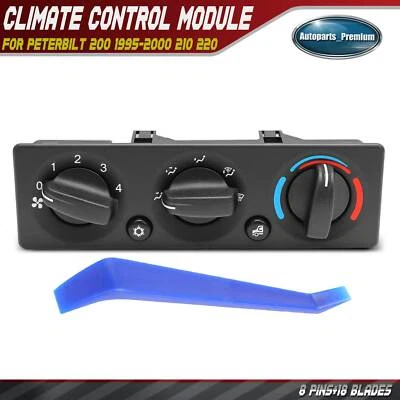 Panel de módulo de control climático de aire acondicionado para Peterbilt 200 1995-2000 210 220 224 227 265 Foto 1 de 4