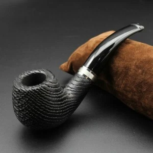 Tabak Rauchen Pfeifen Tasche Filter Ständer Set Bog Oak Schale Holz + Plastik - Bild 1 von 12
