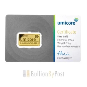 2.5 Gram Gold Bar Best Value (Brand New) - Picture 1 of 3