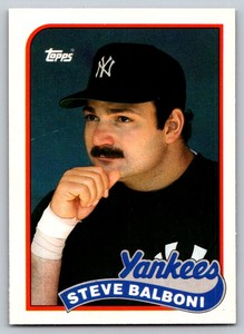 1989  Topps Traded #6T Steve Balboni New York Yankees