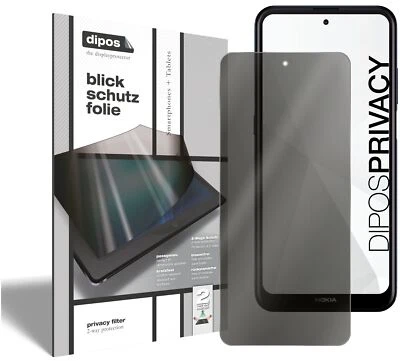 2x Screen Protector for Nokia X100 Privacy Filter 2-Way Protection dipos - Image 1 of 4