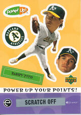 Barry Zito 2004 Upper Deck Power Up! Stickers #PU-23 Oakland card