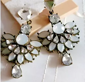 Pendientes de racimo opalesco de cristal multipiedra HSN/QVC Cara Couture - Imagen 1 de 5