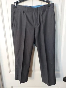 Boys Izod Gray Suit Pants Sz 10 Husky - Picture 1 of 9