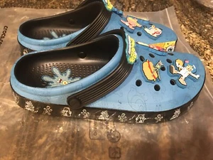 Zoccoli uomo Crocs Spongebob NUOVI, taglia 9 (anche donna taglia 11) scarpe - Foto 1 di 5