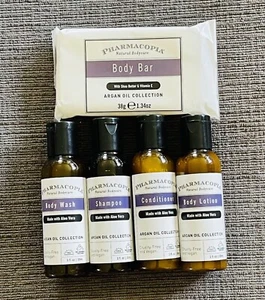 Pharmacopia Argan Oil Collection, Made With Aloe Vera, Sham., Cond., & More - Picture 1 of 3