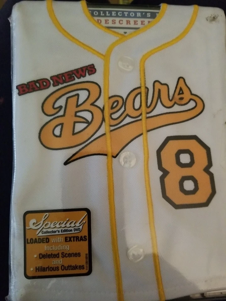 Bad News Bears DVD Special Collector's Edition With Jersey Cover