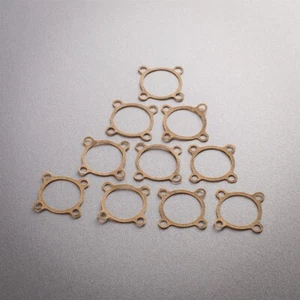 10x Cox .049 Golden Babe Bee Black Widow Texaco Fuel Tank Crankcase Gasket 049 - Picture 1 of 2