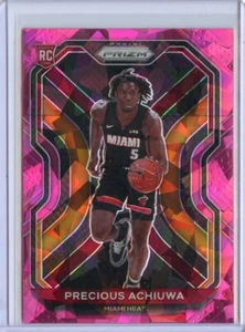 2020-21 Panini Prizm Prizms Pink Ice #294 Precious Achiuwa - Picture 1 of 1