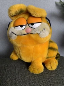 Juguete de peluche Garfield 1981 de colección retro coleccionable fabuloso estado raro - Imagen 1 de 12