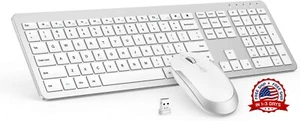 Conjunto combinado de teclado y mouse inalámbricos para Mac Apple, tamano Slim - Picture 1 of 8