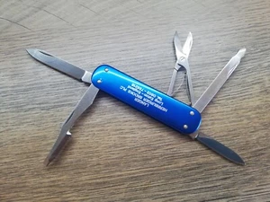 VTG RARE VICTORINOX BLUE ALOX SWISS SAK ARMY EXECUTIVE POCKET KNIFE MULTI-TOOL - Picture 1 of 11