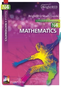 National 4 Mathematics Study Guide by Brian Logan PAPERBACK 9781906736507 - Picture 1 of 2