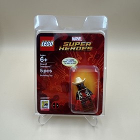 LEGO Marvel: Sheriff Deadpool Minifigure Blister 2018 SDCC San Diego Comic Con