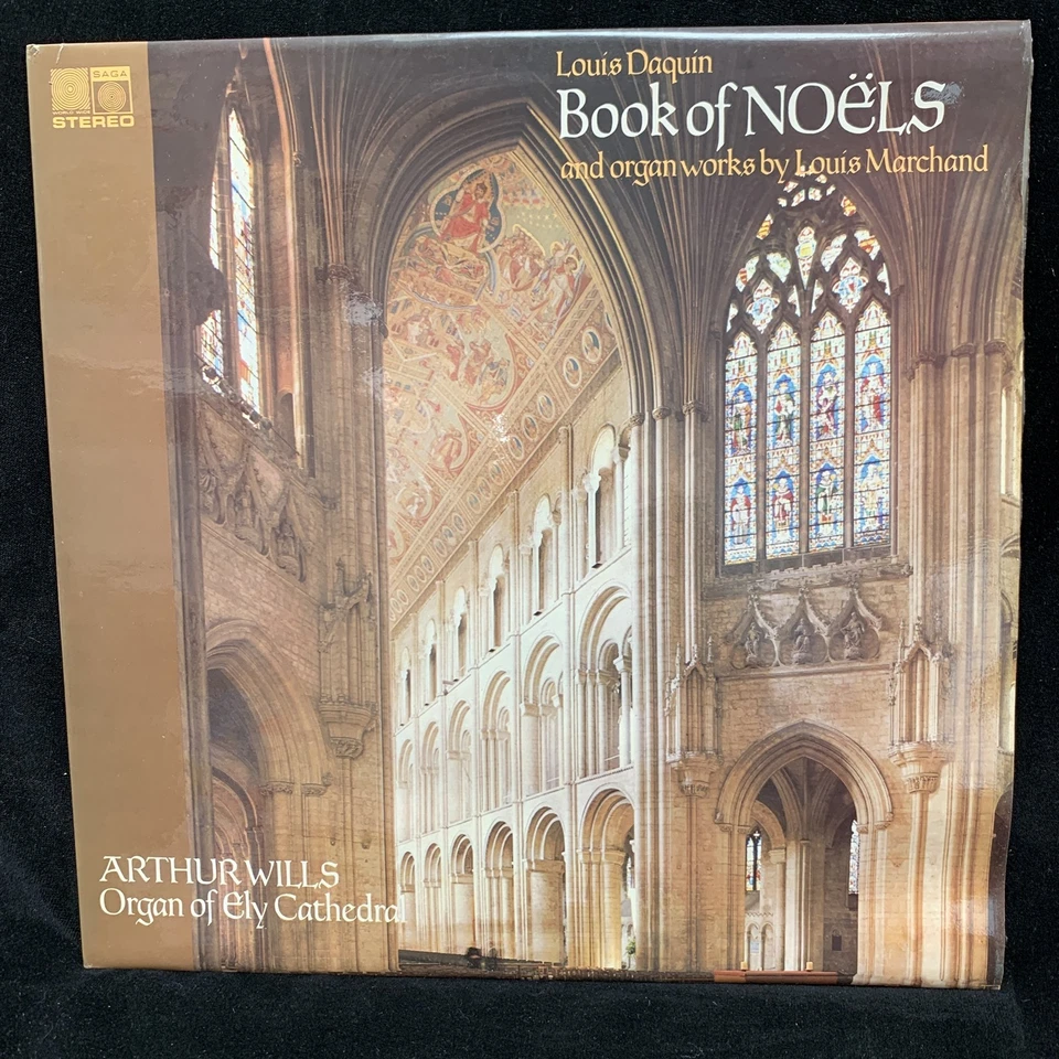 DAQUIN Book of Noels & MARCHAND Works - ARTHUR WILLS organ - SAGA UK ST 2LP - Image 1 of 4