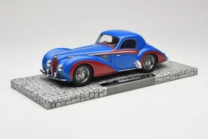 107116121 Delahaye Type 145 V12 Coupe Blue Red Minichamps 1/18 - Foto 1 di 6