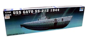 TRUMBETER 05906 Modellino militare 1/144 USS Gato SS-212 1944 scala hobby P5906 - Foto 1 di 1