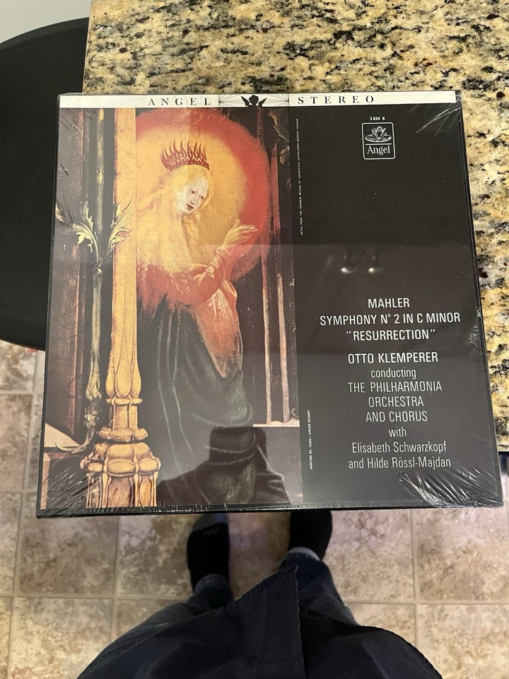 OTTO KLEMPERER MAHLER: SYMPHONY NO. 2  2 LP "Resurrection" Boxed Set Sealed - Image 1 of 1